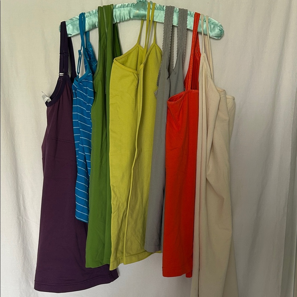 Colorful Tank Top Lot - Multi-Color Camisoles